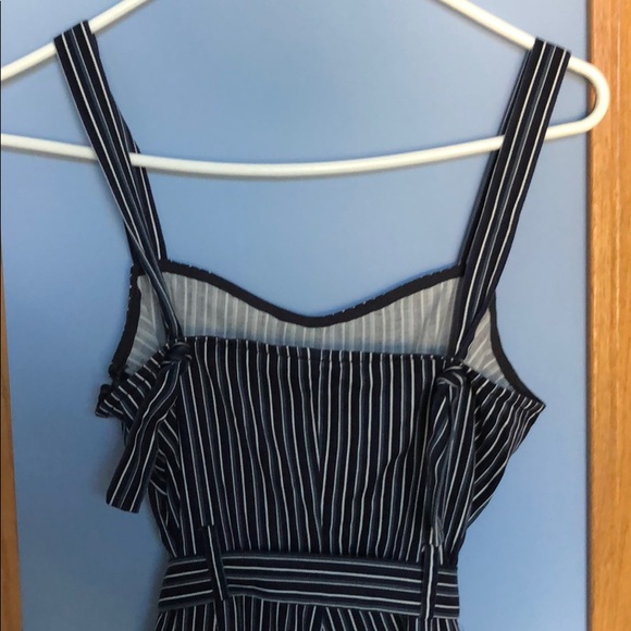 Paige Emma Paradise Striped Denim Jumpsuit - Picture 4 of 8